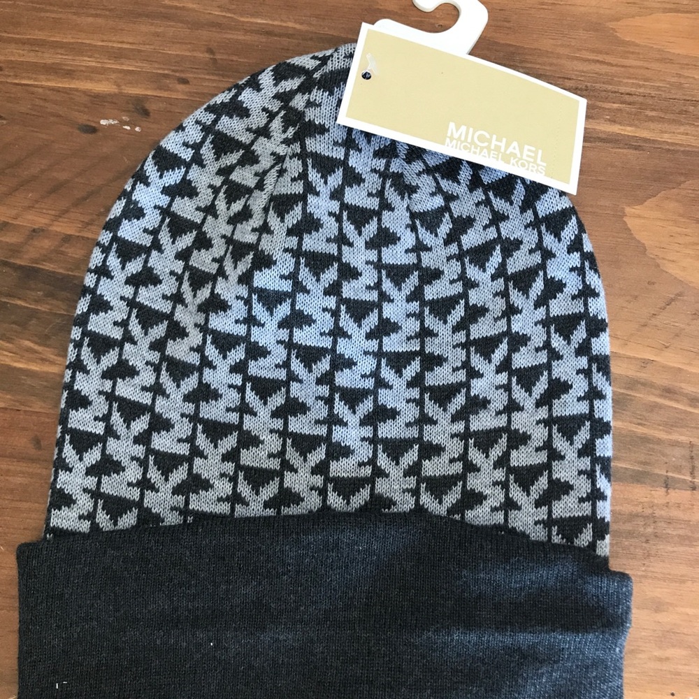 Michael Kors Beanie Grey Hat